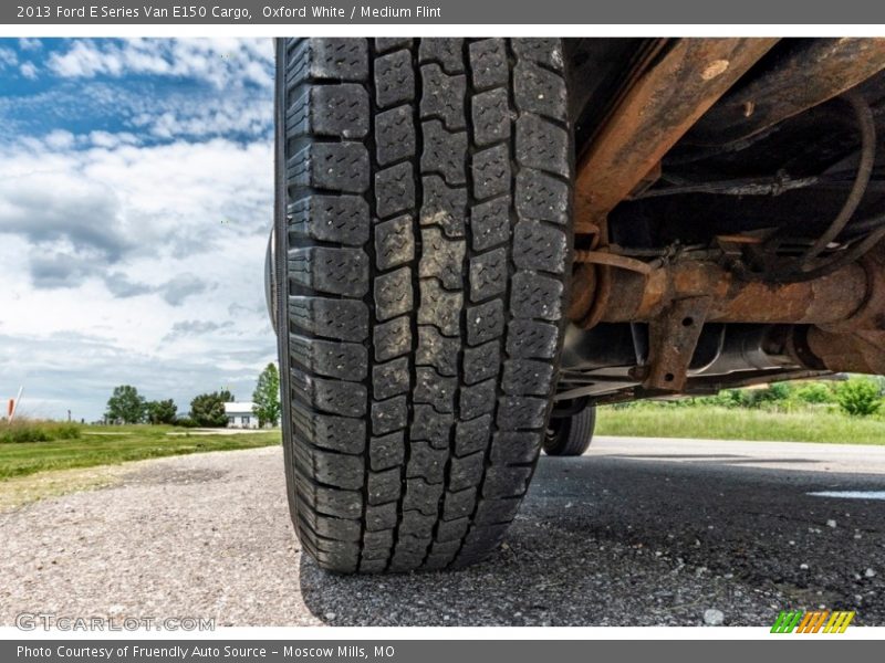 Oxford White / Medium Flint 2013 Ford E Series Van E150 Cargo