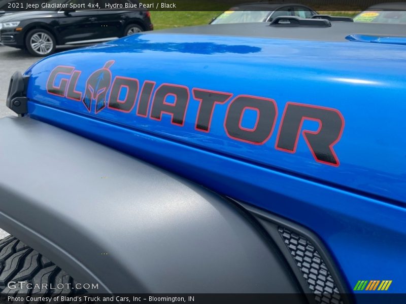 Hydro Blue Pearl / Black 2021 Jeep Gladiator Sport 4x4