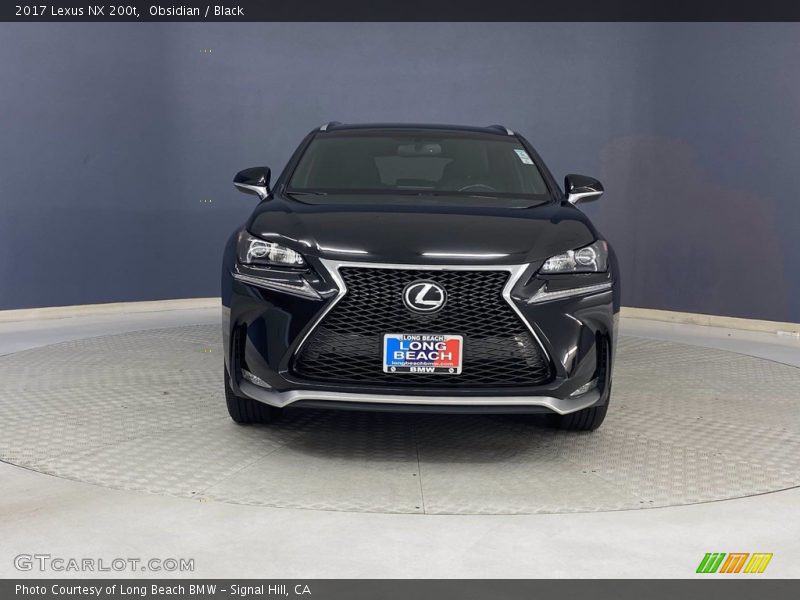 Obsidian / Black 2017 Lexus NX 200t