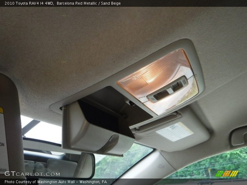 Barcelona Red Metallic / Sand Beige 2010 Toyota RAV4 I4 4WD