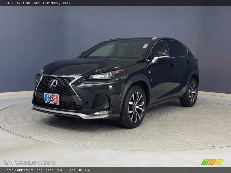Obsidian / Black 2017 Lexus NX 200t