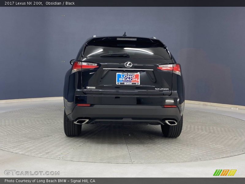 Obsidian / Black 2017 Lexus NX 200t