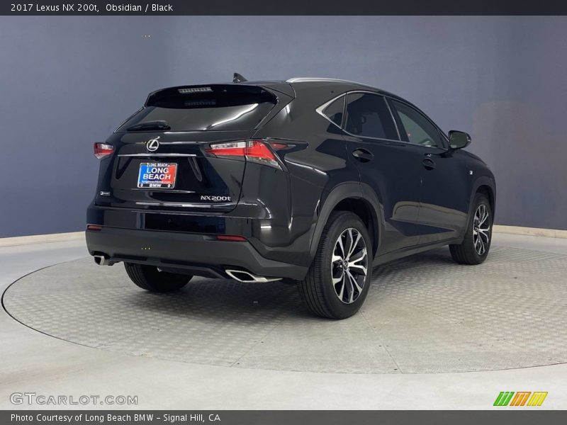 Obsidian / Black 2017 Lexus NX 200t