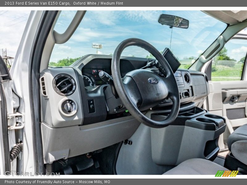 Oxford White / Medium Flint 2013 Ford E Series Van E150 Cargo