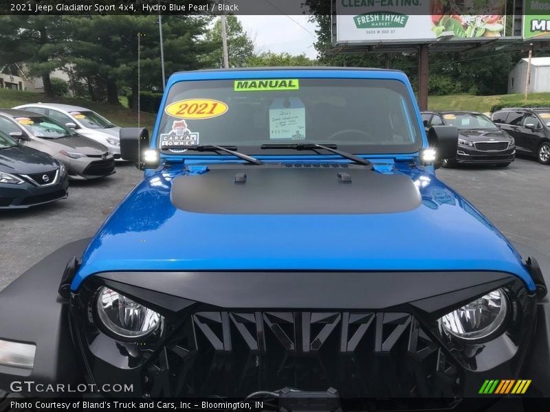Hydro Blue Pearl / Black 2021 Jeep Gladiator Sport 4x4