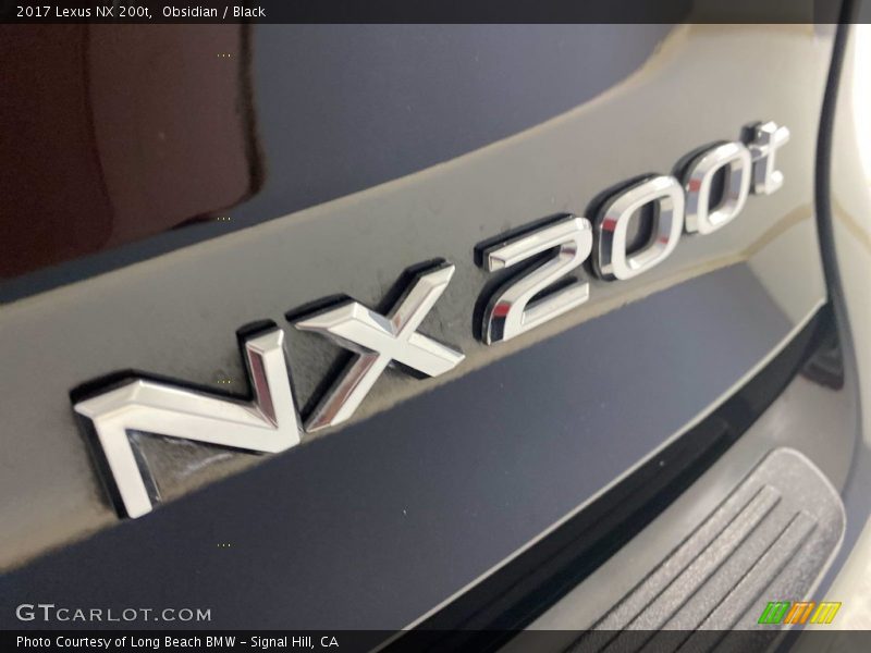 Obsidian / Black 2017 Lexus NX 200t