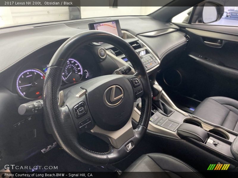 Obsidian / Black 2017 Lexus NX 200t