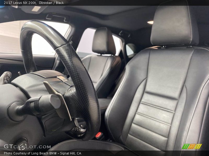 Obsidian / Black 2017 Lexus NX 200t