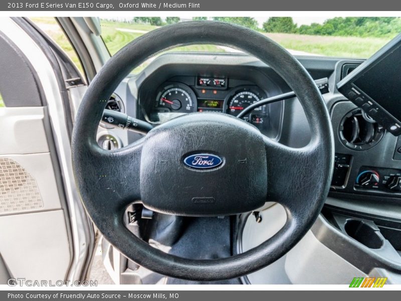Oxford White / Medium Flint 2013 Ford E Series Van E150 Cargo