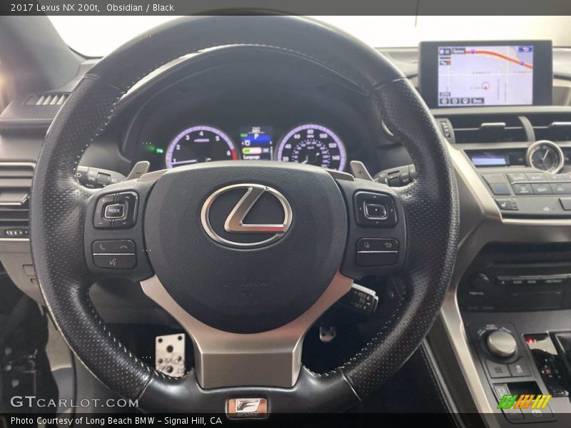 Obsidian / Black 2017 Lexus NX 200t
