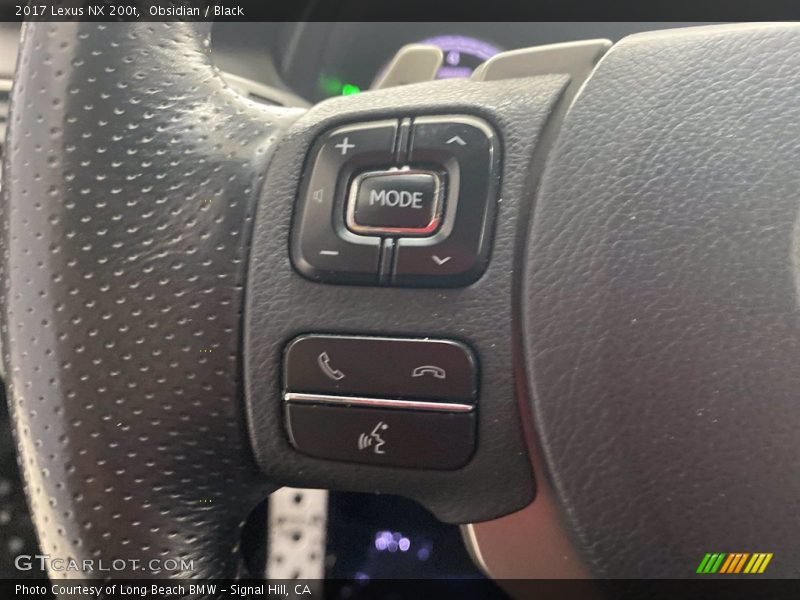 Obsidian / Black 2017 Lexus NX 200t