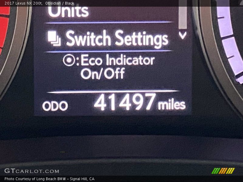 Obsidian / Black 2017 Lexus NX 200t