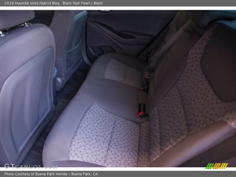 Black Noir Pearl / Black 2019 Hyundai Ioniq Hybrid Blue