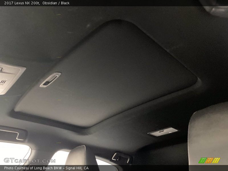 Obsidian / Black 2017 Lexus NX 200t