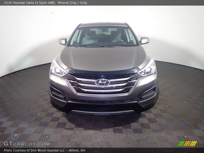 Mineral Gray / Gray 2016 Hyundai Santa Fe Sport AWD