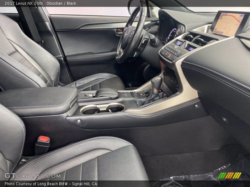 Obsidian / Black 2017 Lexus NX 200t