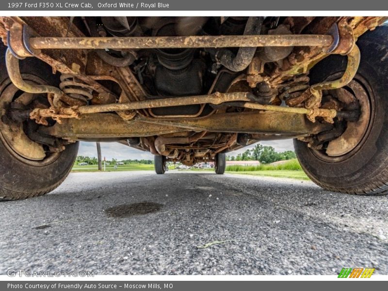 Undercarriage of 1997 F350 XL Crew Cab