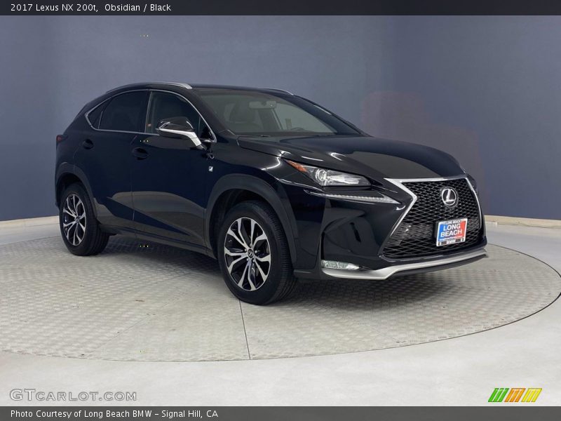 Obsidian / Black 2017 Lexus NX 200t