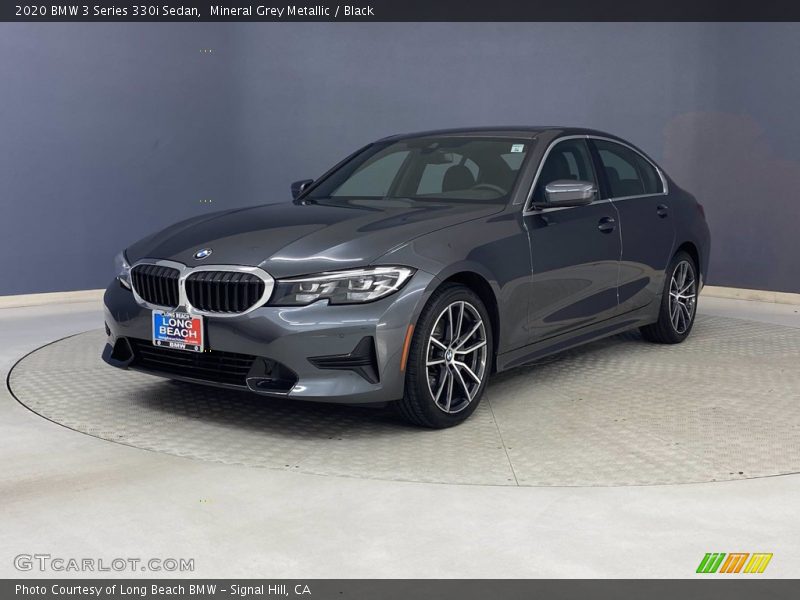 Mineral Grey Metallic / Black 2020 BMW 3 Series 330i Sedan