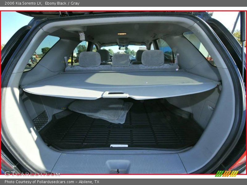 Ebony Black / Gray 2006 Kia Sorento LX