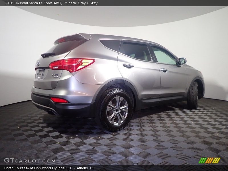 Mineral Gray / Gray 2016 Hyundai Santa Fe Sport AWD