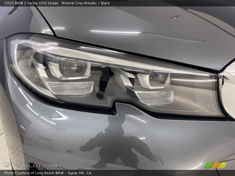 Mineral Grey Metallic / Black 2020 BMW 3 Series 330i Sedan