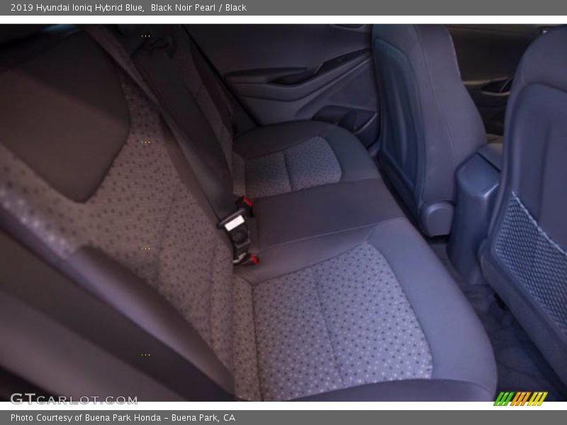 Black Noir Pearl / Black 2019 Hyundai Ioniq Hybrid Blue