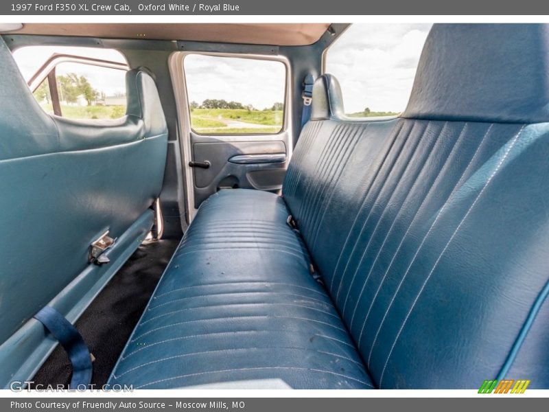 Rear Seat of 1997 F350 XL Crew Cab