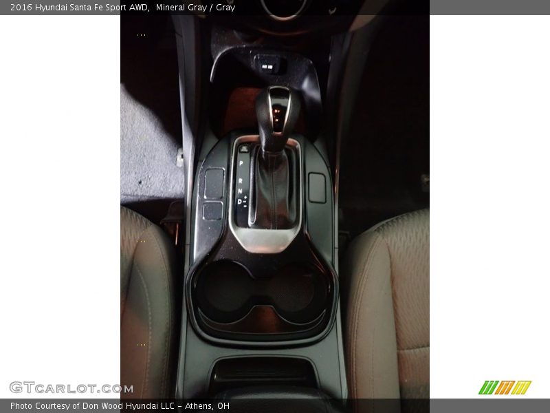Mineral Gray / Gray 2016 Hyundai Santa Fe Sport AWD