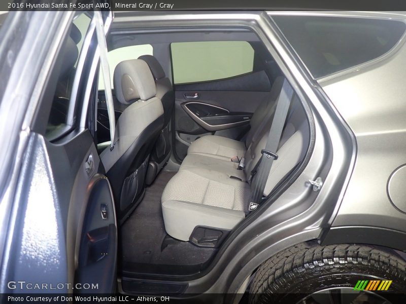 Mineral Gray / Gray 2016 Hyundai Santa Fe Sport AWD
