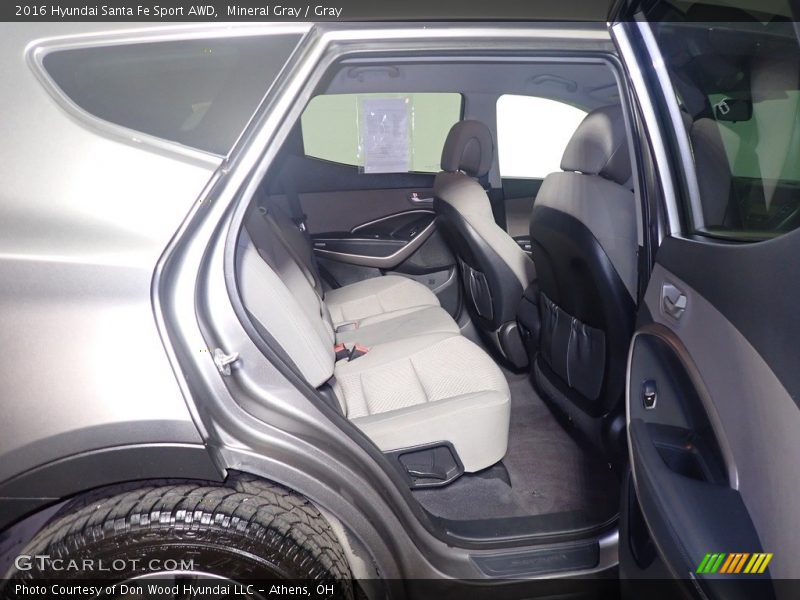 Mineral Gray / Gray 2016 Hyundai Santa Fe Sport AWD