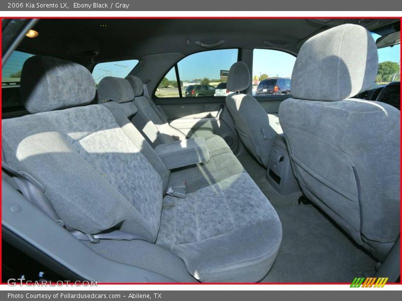 Ebony Black / Gray 2006 Kia Sorento LX