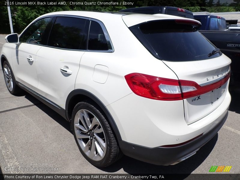 Chroma Quartz Chromoflare / Ebony 2016 Lincoln MKX Black Label AWD