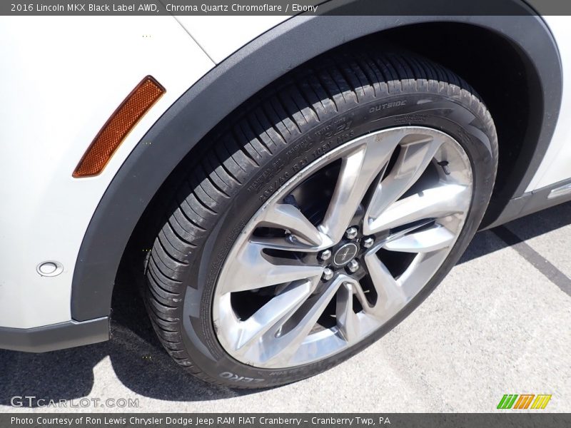 Chroma Quartz Chromoflare / Ebony 2016 Lincoln MKX Black Label AWD