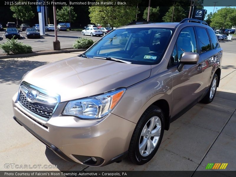 Burnished Bronze Metallic / Black 2015 Subaru Forester 2.5i Premium