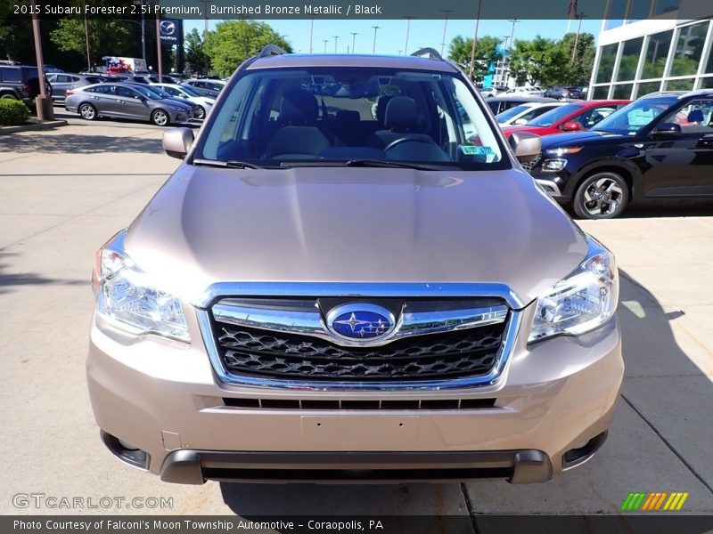 Burnished Bronze Metallic / Black 2015 Subaru Forester 2.5i Premium