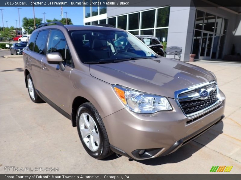 Burnished Bronze Metallic / Black 2015 Subaru Forester 2.5i Premium