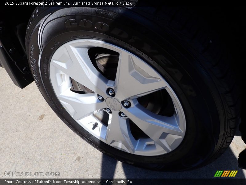 Burnished Bronze Metallic / Black 2015 Subaru Forester 2.5i Premium
