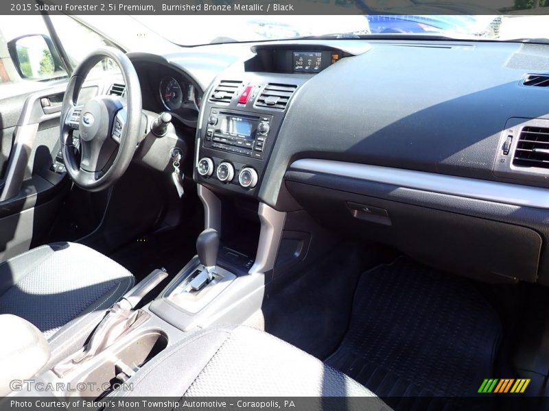 Burnished Bronze Metallic / Black 2015 Subaru Forester 2.5i Premium