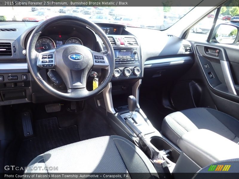 Burnished Bronze Metallic / Black 2015 Subaru Forester 2.5i Premium