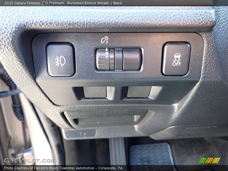 Burnished Bronze Metallic / Black 2015 Subaru Forester 2.5i Premium