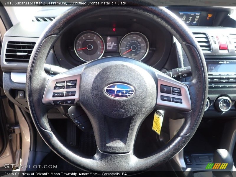 Burnished Bronze Metallic / Black 2015 Subaru Forester 2.5i Premium