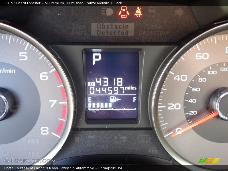 Burnished Bronze Metallic / Black 2015 Subaru Forester 2.5i Premium