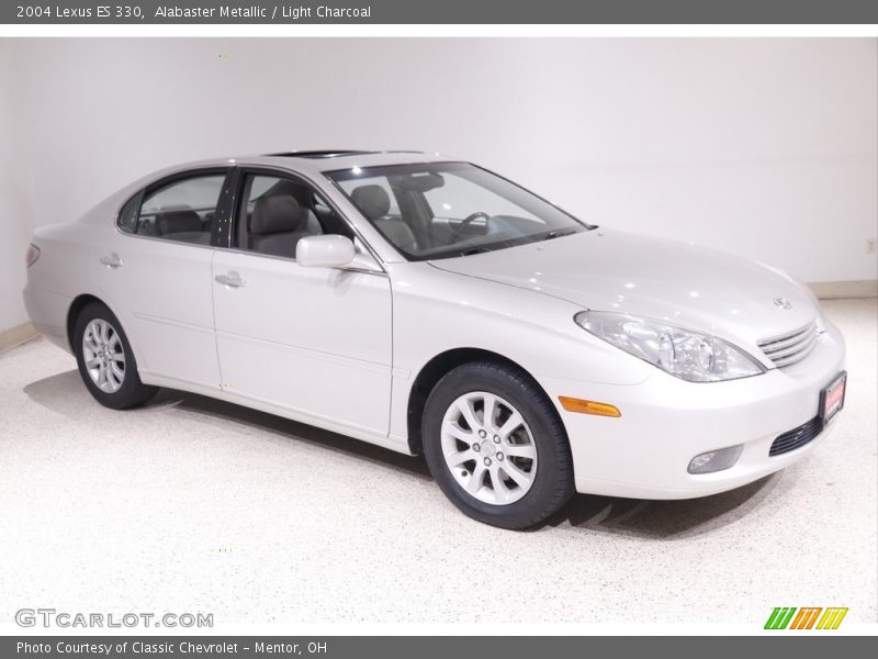 Alabaster Metallic / Light Charcoal 2004 Lexus ES 330