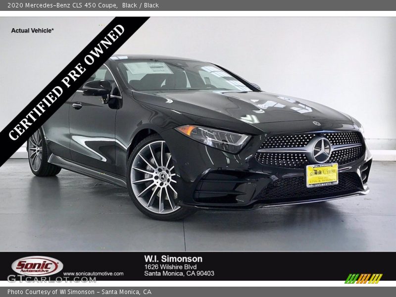 Black / Black 2020 Mercedes-Benz CLS 450 Coupe