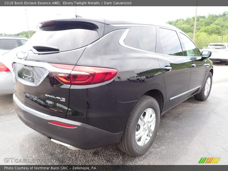 Ebony Twilight Metallic / Dark Galvanized 2018 Buick Enclave Essence AWD