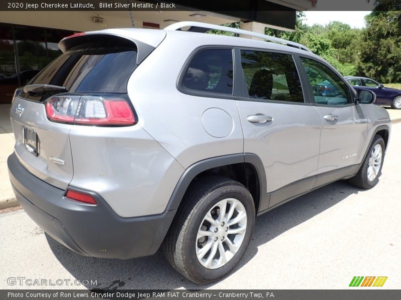 Billet Silver Metallic / Black 2020 Jeep Cherokee Latitude