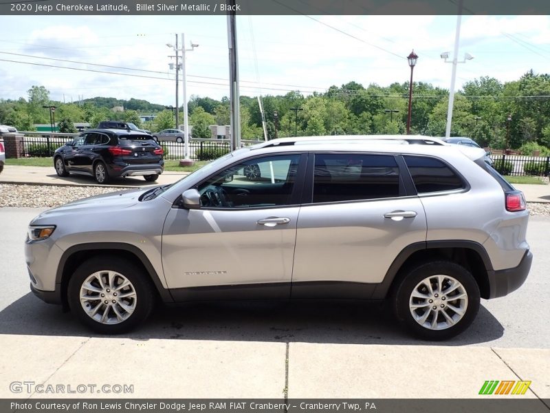 Billet Silver Metallic / Black 2020 Jeep Cherokee Latitude