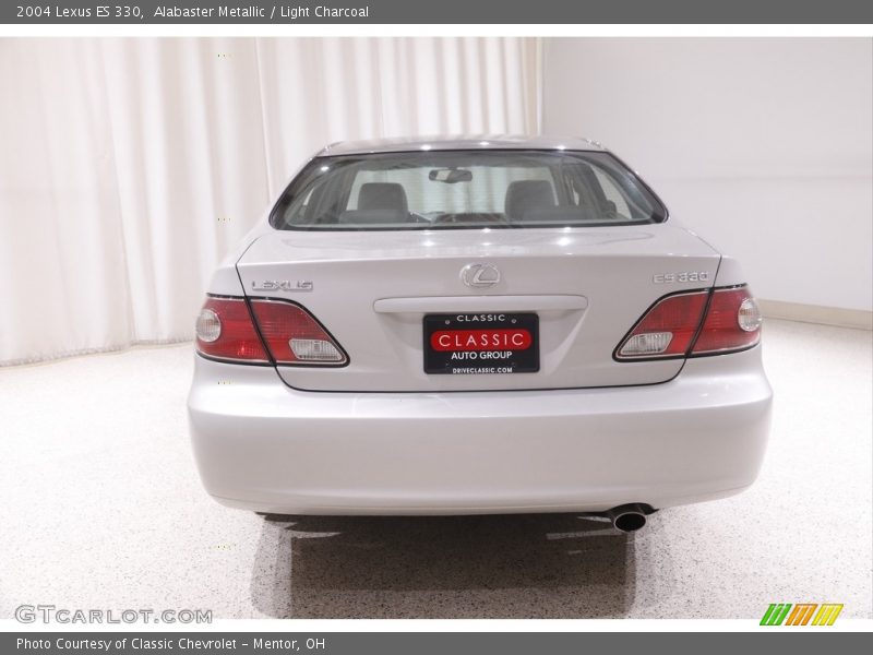 Alabaster Metallic / Light Charcoal 2004 Lexus ES 330