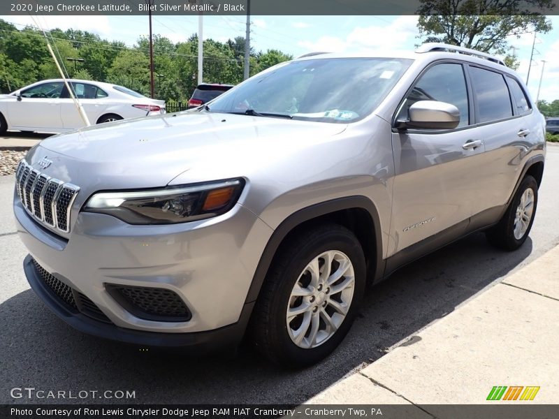 Billet Silver Metallic / Black 2020 Jeep Cherokee Latitude